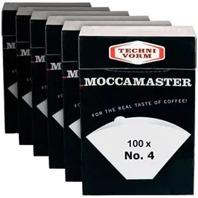 Cafetera Moccamaster 85022 Blanco Papel Aluminio de Moccamaster, Cafeteras - Ref: S9192795, Precio: 7,21 €, Descuento: %