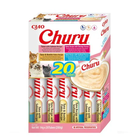 Snack for Cats Inaba Churu Fish by Inaba, Treats - Ref: S9192807, Price: 12,17 €, Discount: %