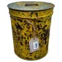 Decorative canister Alexandra House Living Yellow Iron Traditional style 22 x 26 x 22 cm by Alexandra House Living, Lidded St...