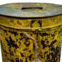 Decorative canister Alexandra House Living Yellow Iron Traditional style 22 x 26 x 22 cm by Alexandra House Living, Lidded St...