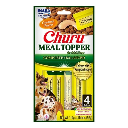 Snack pour chiens Inaba Churu Meal Topper Chicken with pumpkin Poulet de Inaba, Biscuits, gâteaux et snacks - Réf : S9192818,...