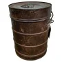 Decorative canister Alexandra House Living Brown Iron Traditional style 26 x 35 x 26 cm by Alexandra House Living, Lidded Sto...