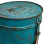 Decorative canister Alexandra House Living Blue Iron Traditional style 19 x 24 x 19 cm by Alexandra House Living, Lidded Stor...