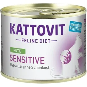 Cat food Kattovit Sensitive Turkey 185 g by Kattovit, Wet - Ref: S9193305, Price: 3,03 €, Discount: %