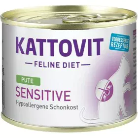 Aliments pour chat Kattovit Sensitive Turkey 185 g de Kattovit, Humide - Réf : S9193305, Prix : 2,86 €, Remise : %