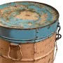 Decorative canister Alexandra House Living Blue Iron Traditional style 32 x 54 x 32 cm by Alexandra House Living, Lidded Stor...