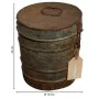 Decorative canister Alexandra House Living Brown Iron Traditional style 19 x 22 x 19 cm by Alexandra House Living, Lidded Sto...