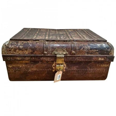 Valise décorative Alexandra House Living Marron Fer Style artisanal 40 x 28 x 60 cm de Alexandra House Living, Boîtes et coff...