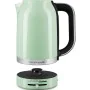 Chaleira KitchenAid 5KEK1701EPT Verde plástico,acero inoxidable 2400 W 1,7 L (1 Unidade) de KitchenAid, Servidores elétricos ...