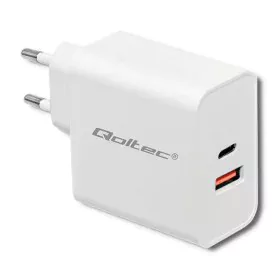 Chargeur mural Qoltec 51715 Blanc (1 Unité) de Qoltec, Chargeurs - Réf : S9193876, Prix : 25,48 €, Remise : %