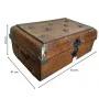 Valise décorative Alexandra House Living Marron Fer Style artisanal 41 x 27 x 62 cm de Alexandra House Living, Boîtes et coff...