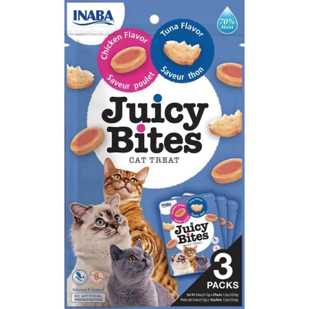 Lanche para Gato Inaba Juicy Bites Frango de Inaba, Snacks - Ref: S9194219, Preço: 4,10 €, Desconto: %