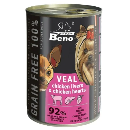 Wet food Certech SUPER BENO Veal by Certech, Wet - Ref: S9194220, Price: 1,77 €, Discount: %