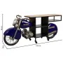 Bar porte-bouteilles Alexandra House Living Drive Bleu 45 x 98 x 235 cm de Alexandra House Living, Rangements - Réf : D163260...