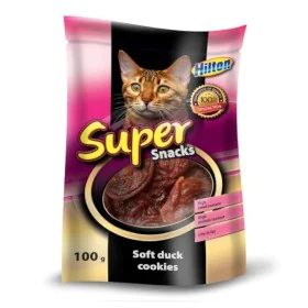 Collation pour Chat Hilton Soft duck cookies 100 g de Hilton, Snacks - Réf : S9195321, Prix : 3,67 €, Remise : %