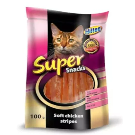 Snack für Katze Hilton Soft chicken stripes Huhn 100 g von Hilton, Snacks - Ref: S9195322, Preis: 3,67 €, Rabatt: %