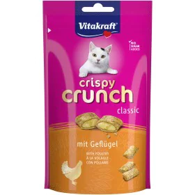 Snack para Gatos Vitakraft CRISPY CRUNCH Aves 60 g de Vitakraft, Snacks - Ref: S9195329, Precio: 1,73 €, Descuento: %