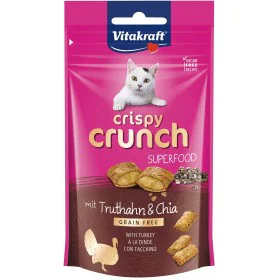 Lanche para Gato Vitakraft CRISPY CRUNCH Peru 60 g de Vitakraft, Snacks - Ref: S9195330, Preço: 1,73 €, Desconto: %