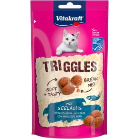 Collation pour Chat Vitakraft Triggles Coalfish Poisson 40 g de Vitakraft, Snacks - Réf : S9195334, Prix : 2,04 €, Remise : %