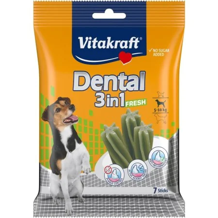 Dog Snack Vitakraft Dental Fresh 3in1 S 120 g by Vitakraft, Biscuits, cakes and snacks - Ref: S9195348, Price: 2,30 €, Discou...