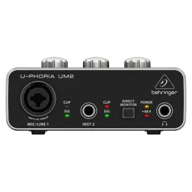 Externer Recorder Behringer UM2 von Behringer, Externe optische Festplattenlaufwerke - Ref: S9195369, Preis: 74,08 €, Rabatt: %