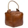 Batente de porta Alexandra House Living Algodão Couro 20 x 20 x 20 cm Castanho de Alexandra House Living, Batentes de porta -...