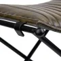 Bench Alexandra House Living Green Leather Metal Iron 45 x 45 x 52 cm by Alexandra House Living, Chairs - Ref: D1632617, Pric...