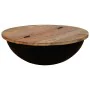 Centre Table Alexandra House Living Black Iron Mango wood 86 x 30 x 86 cm by Alexandra House Living, Tables - Ref: D1632619, ...