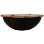 Table Basse Alexandra House Living Noir Fer Bois de manguier 86 x 30 x 86 cm de Alexandra House Living, Tables - Réf : D16326...