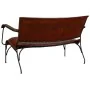 Bench Alexandra House Living Brown Leather Metal Iron 62 x 75 x 112 cm by Alexandra House Living, Benches - Ref: D1632620, Pr...