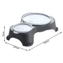 Dog Feeder Rotho Anthracite Plastic by Rotho, Bowls - Ref: S9195703, Price: 7,21 €, Discount: %