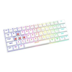 Clavier Savio WHITEOUT X2 RED Noir Qwerty US de Savio, Claviers - Réf : S9195782, Prix : 34,05 €, Remise : %