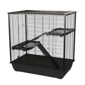 Cage INTER-ZOO G306ACTB Metal Plastic 80 x 80 x 48 cm by INTER-ZOO, Cages - Ref: S9195856, Price: 55,43 €, Discount: %