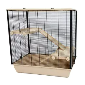 Cage INTER-ZOO G306ACTB Métal Plastique 80 x 80 x 48 cm de INTER-ZOO, Cages - Réf : S9195857, Prix : 56,39 €, Remise : %