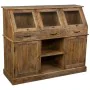 Buffet Alexandra House Living Marron verre Bois de manguier 45 x 106 x 129 cm de Alexandra House Living, Buffets, crédences e...