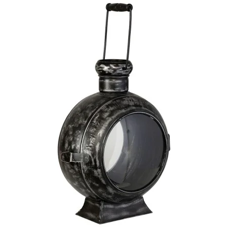 Pot à Bougie Alexandra House Living Noir verre Fer 21 x 40 x 29 cm de Alexandra House Living, Bougeoirs et chandeliers - Réf ...