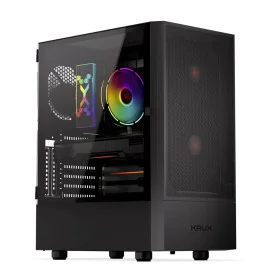 Case computer desktop ATX Krux KRXD007 Nero di Krux, Case computer desktop - Rif: S9196072, Prezzo: 57,46 €, Sconto: %