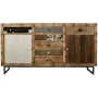 Credenza Alexandra House Living Marrone Legno Metallo Ferro 47 x 95 x 180 cm di Alexandra House Living, Credenze e buffet - R...