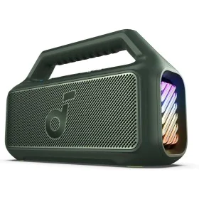 Altifalante Bluetooth Portátil Soundcore BOOM 2 Verde 80 W de Soundcore, Auriculares portáteis e altifalantes com porta dock ...