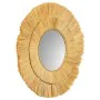 Miroir mural Alexandra House Living Marron Fer Fibre naturelle 100 x 3 x 100 cm de Alexandra House Living, Miroirs muraux - R...