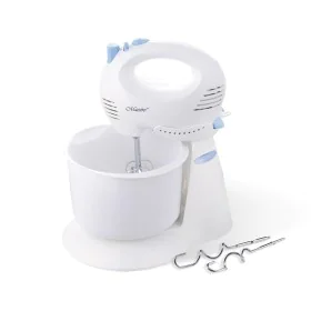 Batedora de Copo Feel Maestro MR-554 Azul Branco 300 W de Feel Maestro, Batedeiras de mão e taça - Ref: S9197156, Preço: 22,3...