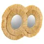 Wall mirror Alexandra House Living Brown Iron Natural Fibre 73 x 3 x 116 cm by Alexandra House Living, Wall-Mounted Mirrors -...