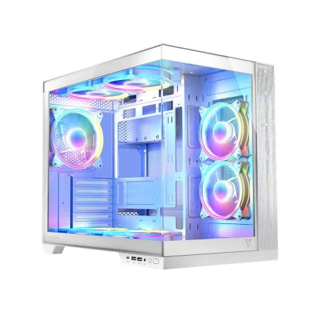 Case computer desktop ATX Modecom Volcano Panorama APEX ARGB 7F MIDI Bianco di Modecom, Case computer desktop - Rif: S9198990...