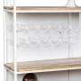 Bar porte-bouteilles Alexandra House Living Drive Blanc Rouge 40 x 135 x 178 cm de Alexandra House Living, Rangements - Réf :...