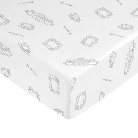 Fitted sheet Friends Multicolour Super king by Friends, Sheets and pillowcases - Ref: S9800013, Price: 40,50 €, Discount: %