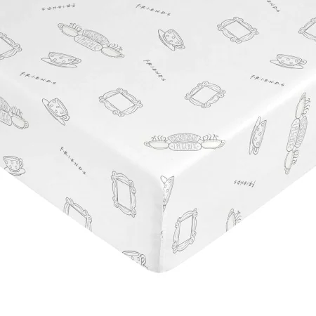 Fitted sheet Friends Multicolour Super king by Friends, Sheets and pillowcases - Ref: S9800013, Price: 40,50 €, Discount: %