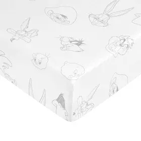 Fitted sheet Looney Tunes Multicolour Super king by Looney Tunes, Sheets and pillowcases - Ref: S9800106, Price: 39,36 €, Dis...