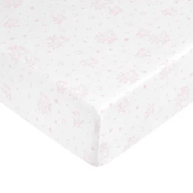 Fitted bottom sheet Peppa Pig White Pink Single by Peppa Pig, Sheets and pillowcases - Ref: S9800117, Price: 28,06 €, Discoun...