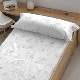 Fitted bottom sheet Tom & Jerry Multicolour Double by Tom & Jerry, Sheets and pillowcases - Ref: S9800139, Price: 36,65 €, Di...