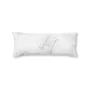 Taie d'oreiller Harry Potter Dormiens Draco Blanc 175 Fils 45 x 110 cm de Harry Potter, Draps et taies d'oreiller - Réf : S98...